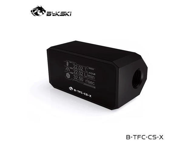 Alt view image 10 of 10 - Real time OLED Digital Display For Custom Liquid water Cooling Flow Meter,Flowmeter Alarm Multi Function B-TFC-CS-X