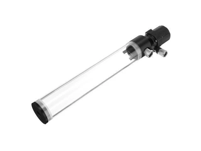 Alt view image 8 of 10 - 50mmX310mm Water Cooling Tank 19W G1/4 Thread Cylinder Reservoir Tank Pump Computer Water Cooling Radiator Liquid Cooling Cooler