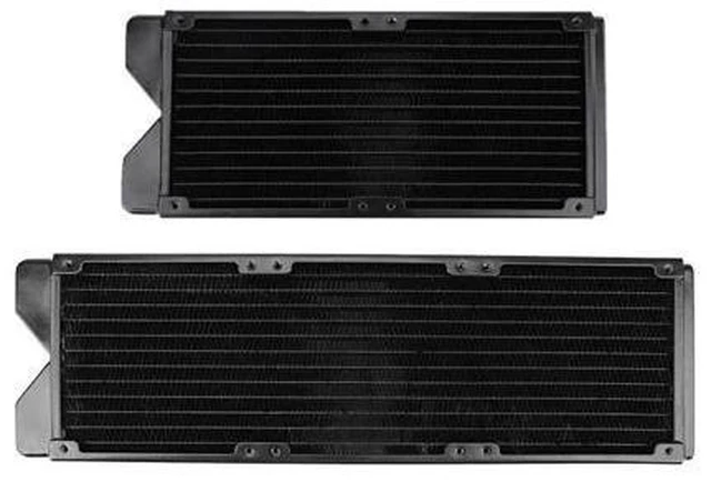 Alt view image 6 of 10 - 240/360mm Full Copper PC Water Cooler Exchanger Water Cooling Computer Heat Sink Radiator Heat Exchanger Radiator Heatsink