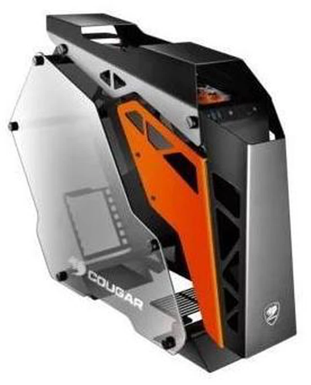 Alt view image 8 of 10 - Conquer PC Case MOD Water Cooler Case For ATX/MATX/Mini ITX Motherboard Water Cooling DIY Gamer Aluminum Tempered Glass
