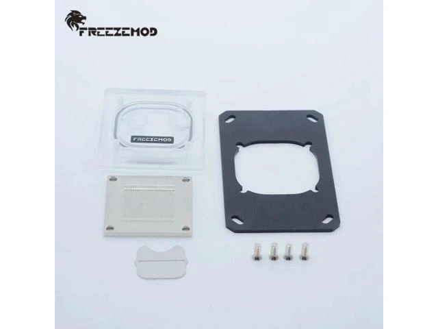 Alt view image 9 of 10 - Transperant CPU Water Cooler Block 0.5 channel jet For AMD AM2 AM3 AM4 AURA MOD Water Cooler Watercooling 5V 12V SYNC