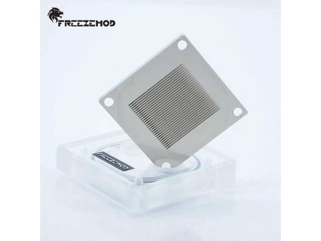 Alt view image 10 of 10 - Transperant CPU Water Cooler Block 0.5 channel jet For AMD AM2 AM3 AM4 AURA MOD Water Cooler Watercooling 5V 12V SYNC
