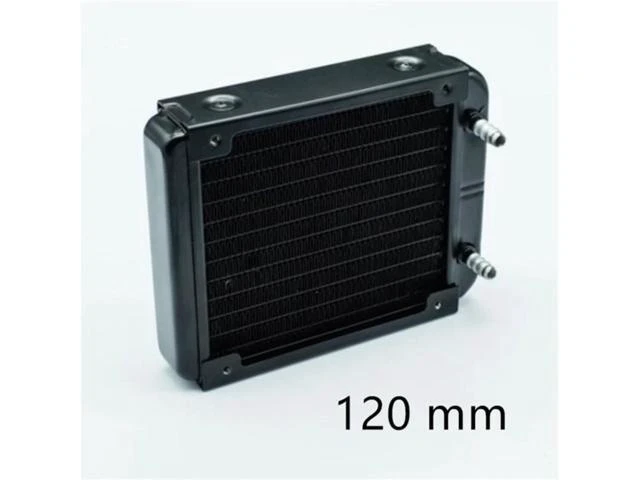Alt view image 7 of 9 - 60mm 80mm 90mm 120mm 140mm 240mm 280mm 360mm For Computer LED heat dissipation PC Water Cooling Aluminum Radiator Multi-Channel
