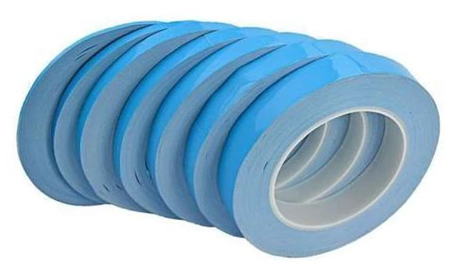 Alt view image 7 of 10 - 25M/roll* 3/5/8/10/12/15/18/20mm Double-sided Adhesive Super Thermal Conductive Tape For Chip LED Tape PCB Radiator Home Decor