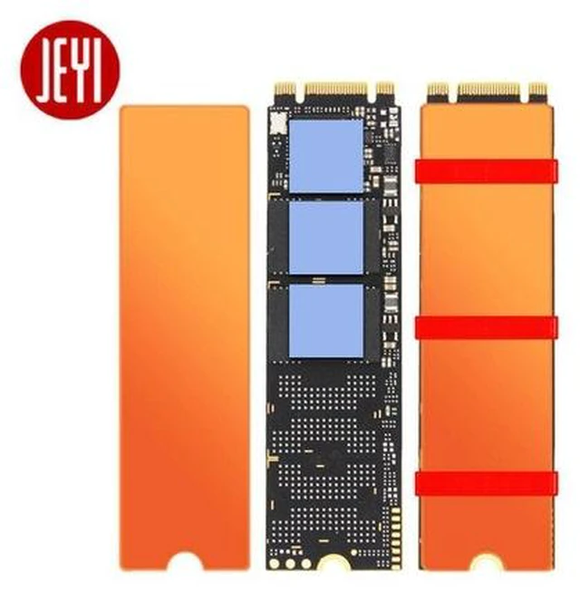 Alt view image 7 of 8 - M.2 NEMe SSD Heatsink Pure Copper Heat Sink NGFF cooling PWM adjustable speed