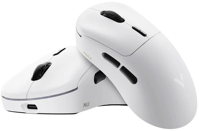 Alt view image 7 of 12 - VT MAX Lightweight Wireless Gaming Mouse, PAW3950 Ultimate Sensor,750H Battery Life, 8K Polling, 45K DPI, Dual-Mode 2.4G/USB-C, Esports Grade Performance Mouse for PC/Mac (VT3 MAX, White)
