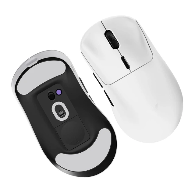 Alt view image 12 of 12 - VT MAX Lightweight Wireless Gaming Mouse, PAW3950 Ultimate Sensor,750H Battery Life, 8K Polling, 45K DPI, Dual-Mode 2.4G/USB-C, Esports Grade Performance Mouse for PC/Mac (VT3 MAX, White)