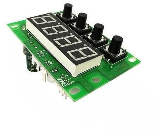 Alt view image 7 of 10 - LED 18x18W RGBWA+UV Light Motherboard Stage Lights Spare Part Professional Accessories Dmx controller 6/10 Channel