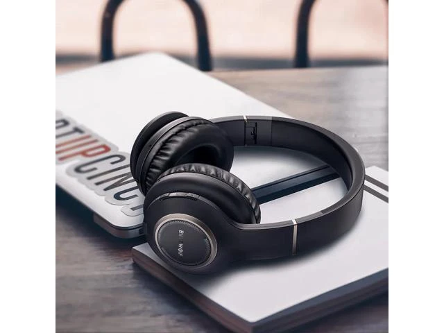 Alt view image 10 of 10 - BW-HP0 Wireless Headphones Bluetooth Headset Foldable Over-Ear Headphones With Microphone For PC mobile phone Mp3
