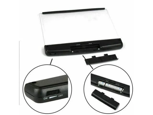 Alt view image 10 of 10 - 1pc Flat Reading Lamp Creative Led Reading Light Student Tablet Reading Light Protect Children Eyes Night Vision Bright Board