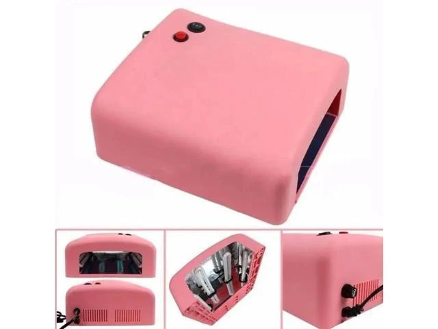 Alt view image 7 of 10 - 220V 36W Pink Color Nail Lamp 120s Timing LED Light Manicure Lamp UV Nail Roast Lamp Light All Gel Polish Drying Nail Art Tools