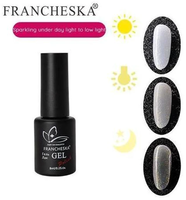 Alt view image 8 of 10 - 8ml Glitter Nail Gel Opal Gel UV LED Light Therapy Nail Polish Flash Powder Nail Gel Polish Manicure UV Gel Polish TSLM2