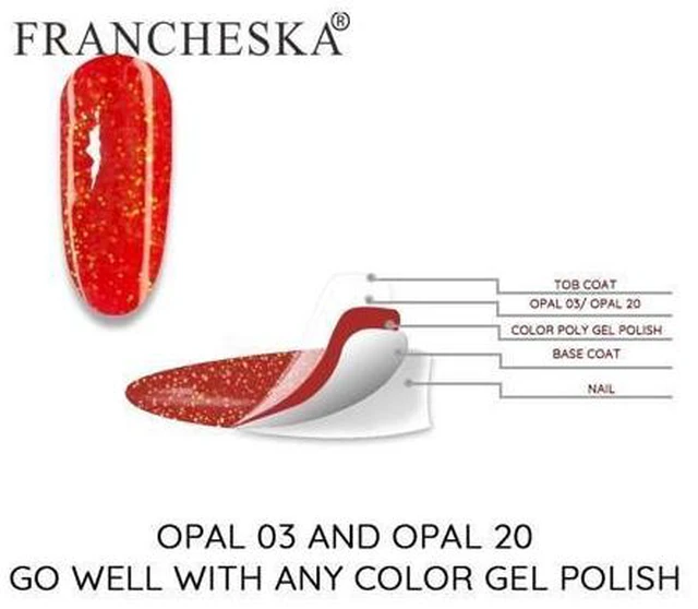 Alt view image 9 of 10 - 8ml Glitter Nail Gel Opal Gel UV LED Light Therapy Nail Polish Flash Powder Nail Gel Polish Manicure UV Gel Polish TSLM2