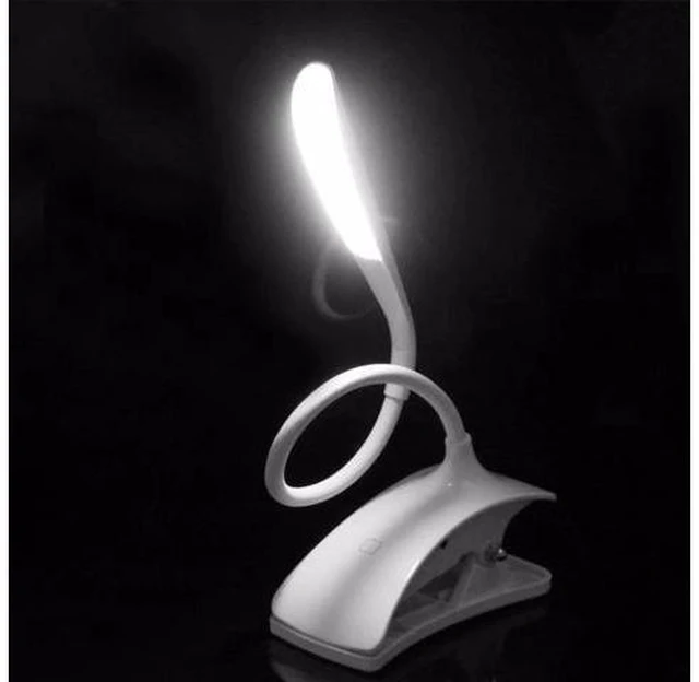 Alt view image 7 of 10 - Clip-On USB Rechargeable Touch Sensor 14 LEDs Reading Light Desk Lamp