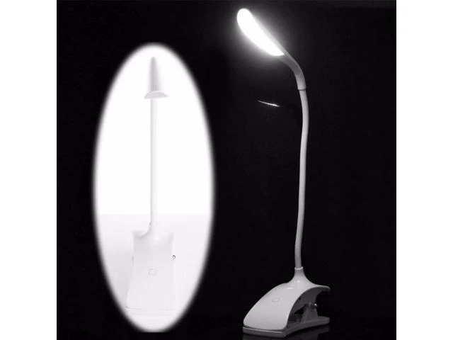 Alt view image 8 of 10 - Clip-On USB Rechargeable Touch Sensor 14 LEDs Reading Light Desk Lamp