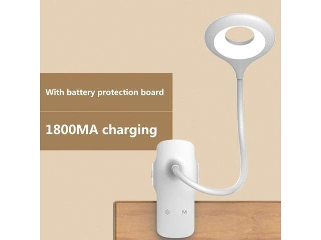 Alt view image 9 of 10 - On Reading Light 28 LED Rechargeable Book Light with 3 Color x 3 Brightness Eye Protection Kids Desk Lamp Touch Control Lig