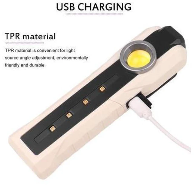 Alt view image 7 of 10 - UV UVC LED Work Lamp 270-280nm Disinfection Germicidal Sterilizer Light Flashlight Ultraviolet Light UVC Work Light