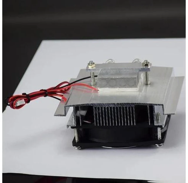 Alt view image 9 of 10 - 50W Diy Thermoelectric Cooler Cooling System Semiconductor Refrigeration System Kit Heatsink Peltier Cooler For 15L Water