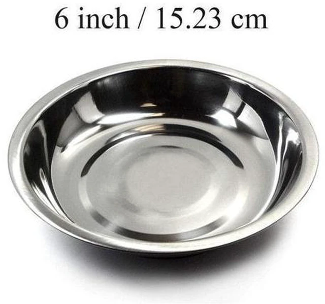 Alt view image 6 of 10 - 3/4/6 Inch Circle Stainless Steel Magnetic Parts Bowl Tool Tray Nuts Bolts Screws Part Tray Magnetic Parts Plate Silver