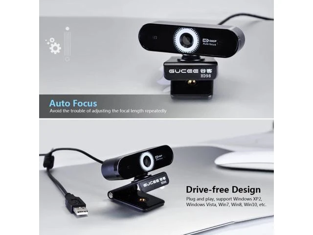 Alt view image 11 of 14 - Webcam Camera HD USB 2.0 Video Web Camera Digital Webcam With HD Mic Microphone 360 Rotation Internet Study PC Youtube