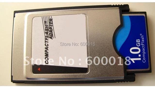 Alt view image 6 of 6 - PCMCIA CF Adapter memory Card Reader for industry device and computer note: ony the adapter