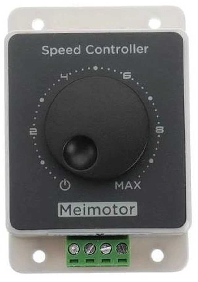 Alt view image 8 of 10 - DC 12V 24V 36V 48V PWM DC Motor Speed Controller Meimotor High Power 10A With Housing