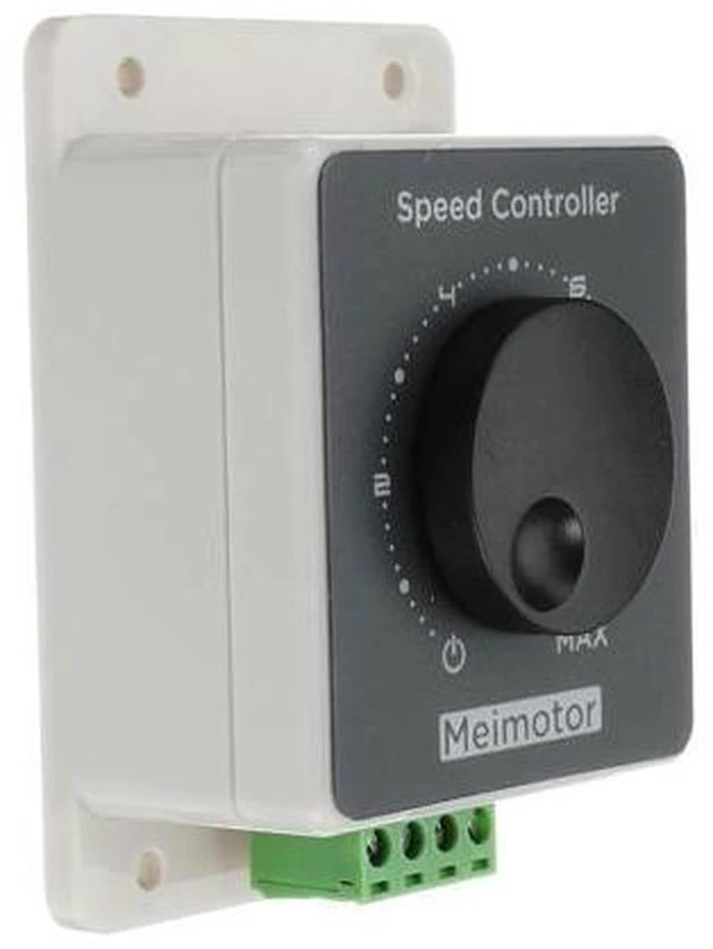 Alt view image 10 of 10 - DC 12V 24V 36V 48V PWM DC Motor Speed Controller Meimotor High Power 10A With Housing
