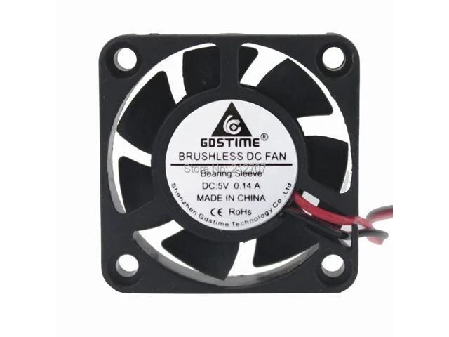 Alt view image 7 of 10 - 20PCS DC Brushless Cooling Fan Cooler 5V 2Pin 4cm 40mm 40x40x10mm 4010