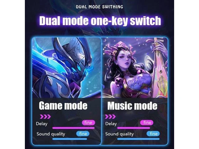 Alt view image 10 of 10 - T2 bluetooth 5.2 Wireless Game/Music Mode Foldable Gaming Headphone RGB Magic Lights 3D Stereo HiFi Headsets With Mic