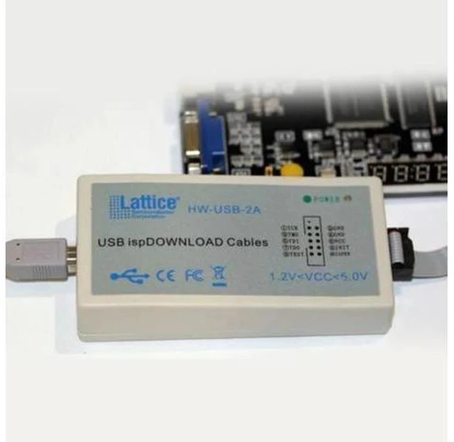 Alt view image 7 of 8 - Download Cable Jtag SPI Programmer For LATTICE FPGA CPLD HW-N-2A Tools