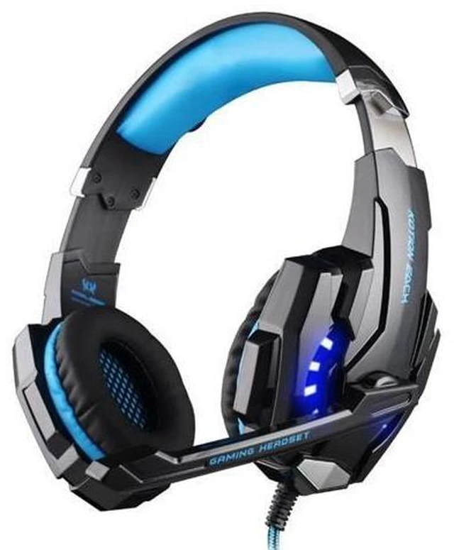 Alt view image 9 of 10 - Headset over-ear Wired Game Earphones Gaming Headphones Deep bass Stereo Casque with Microphone for PS4 new xbox PC Laptop gamer