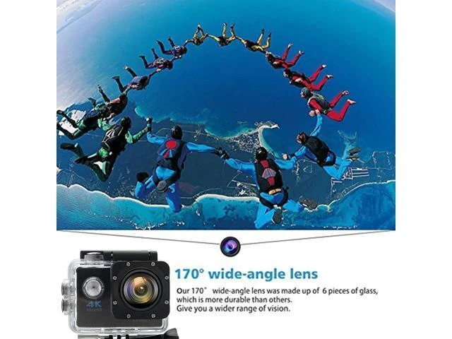 Alt view image 8 of 10 - 4K Profesional Camera Waterproof DV Camcorder 2 Inch Camera Cam for Action Vedio Recording for dropshiping