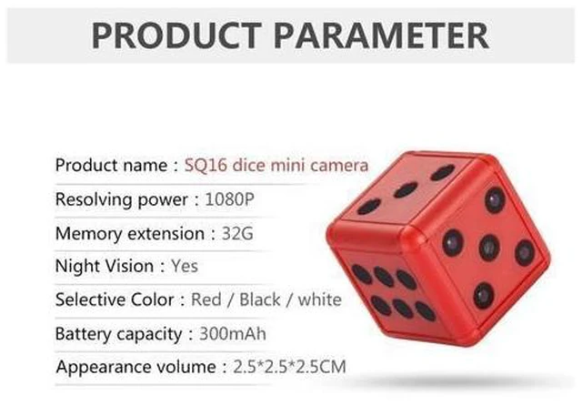 Alt view image 7 of 10 - mini camera,HD 1080P DVR Video Sport Micro Camcorders Cam Wide Angle SQ 16 Camera pk sq11 Support tf card Night vision