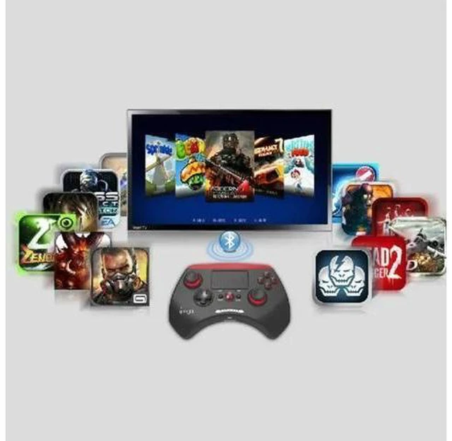 Alt view image 9 of 10 - Gamepad Control 9028 PG-9028 Wireless Bluetooth Game Gamecube Controller Gamepad Joystick vendedor For iPhone&iPad Android