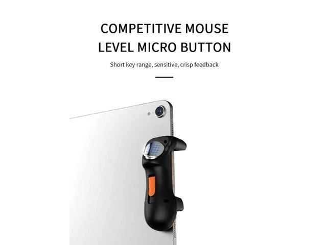 Alt view image 10 of 10 - Tablet Computer Eating Chicken Artifact One-Click Burst Multi-Color Game Handle L1R1 Trigger Button Game Controller For Ipad