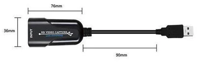 Alt view image 9 of 10 - 3.0 Video Capture Card for PS4 Streaming Convenient Compact to placa de video Game Grabber Adapter 1080P UVC ad UAC