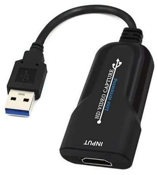 Alt view image 10 of 10 - 3.0 Video Capture Card for PS4 Streaming Convenient Compact to placa de video Game Grabber Adapter 1080P UVC ad UAC