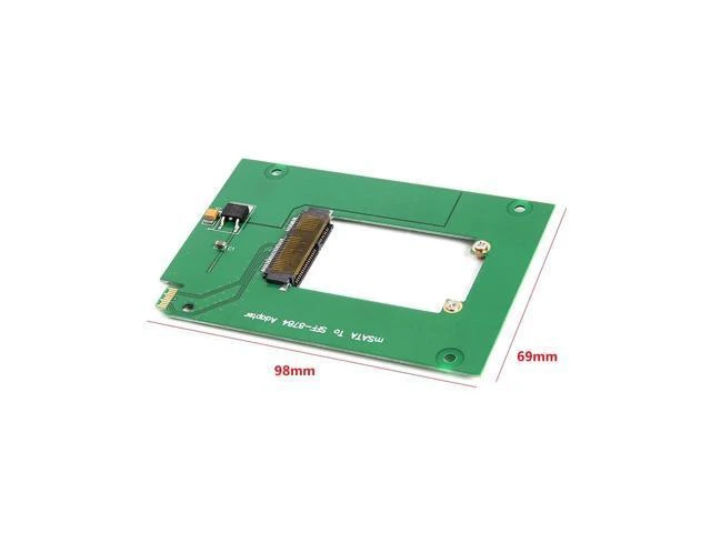 Alt view image 7 of 10 - WD5000MPCK SFF-8784 SATA Express to mSATA Adapter Cards Converter for UltraSlim Hard Disk SSD WD5000M22K WD5000M21K