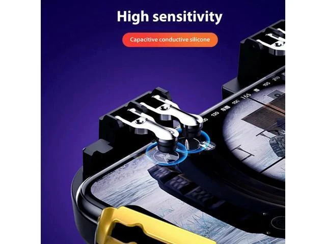 Alt view image 10 of 10 - 2020 Mobile Phone Gamepad Game Controller Joystick Cooling Fan Gamepad For PUBG Android IOS USB Mobile Phone Holder Gamepad