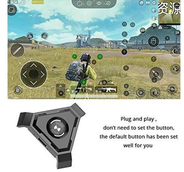 Alt view image 7 of 10 - Mobile Bluetooth 4.1 Android Controller Mobile Controller Gaming Keyboard Mouse Converter For IOS for iPad