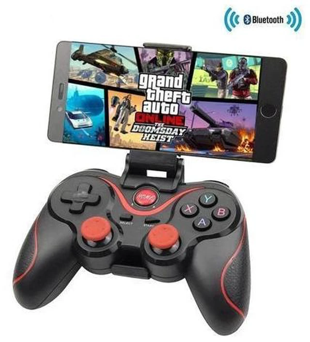 Alt view image 6 of 10 - Bluetooth 3.0 Android Gamepad T3/X3 Game Controller Gaming Remote Control For Win 7/8/10 For Smart Phone Tablet TV Box