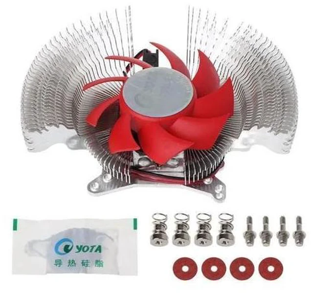 Alt view image 6 of 10 - PC Computer Video Card Cooler Cooling Fan Heatsinks For NVIDIA ATI Geforce
