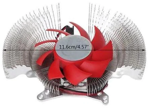 Alt view image 8 of 10 - PC Computer Video Card Cooler Cooling Fan Heatsinks For NVIDIA ATI Geforce