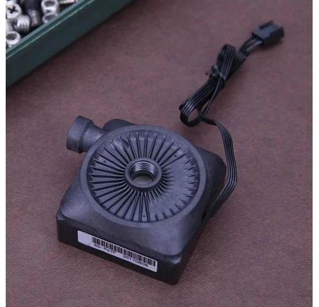 Alt view image 7 of 10 - 12V Silent Computer Water Cooler Water Cooling Silent Working Cooler Mini Water Pump PC Replacement Parts ????? PC Cooler