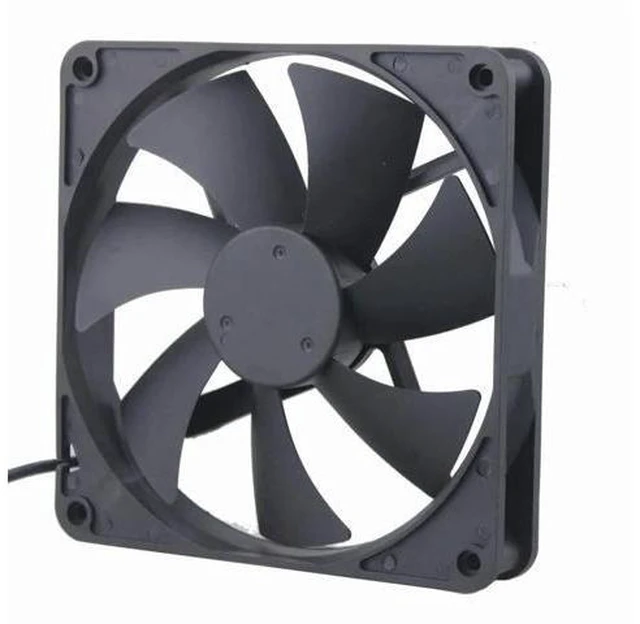 Alt view image 7 of 10 - 14cm 140mm 5V 12V 24V PC Computer Case Fan Laptop CPU Cooling Fan 2PIN USB 140x140x25mm Ball/Sleeve Bearing