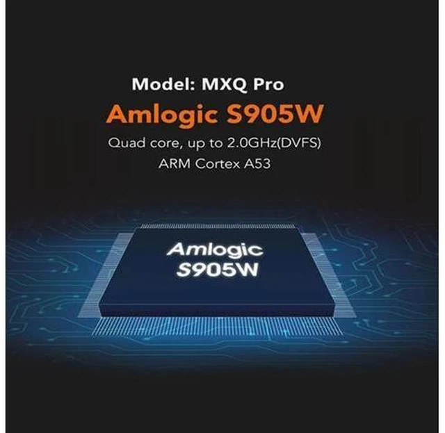 Alt view image 8 of 10 - TV Box MXQ PRO 5G Android 9.0 4K HD 3D 2.4G 5G WiFi Amlogic S905W tv 2GB 16GB Android TV Box Media Player Kodi