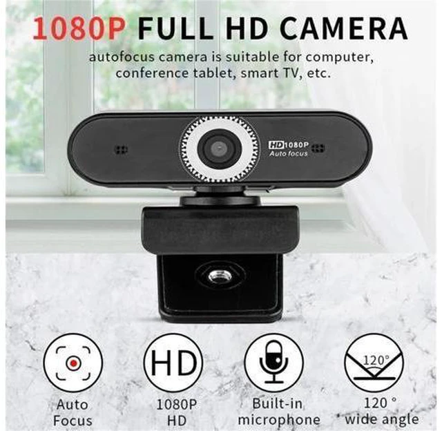 Alt view image 8 of 14 - 2020 New HD Webcam 1080P Streaming Web Camera Webcam USB Computer Camera with Microphones for Laptop Desktop