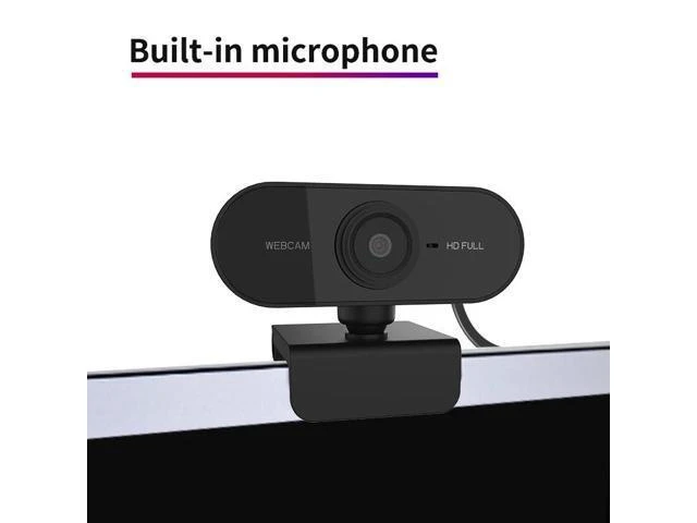Alt view image 7 of 10 - 720P HDWeb Camera With Built-in HD Microphone Web Cam 360 Degrees Widescreen Video Usb Camera For Computer PC Laptop