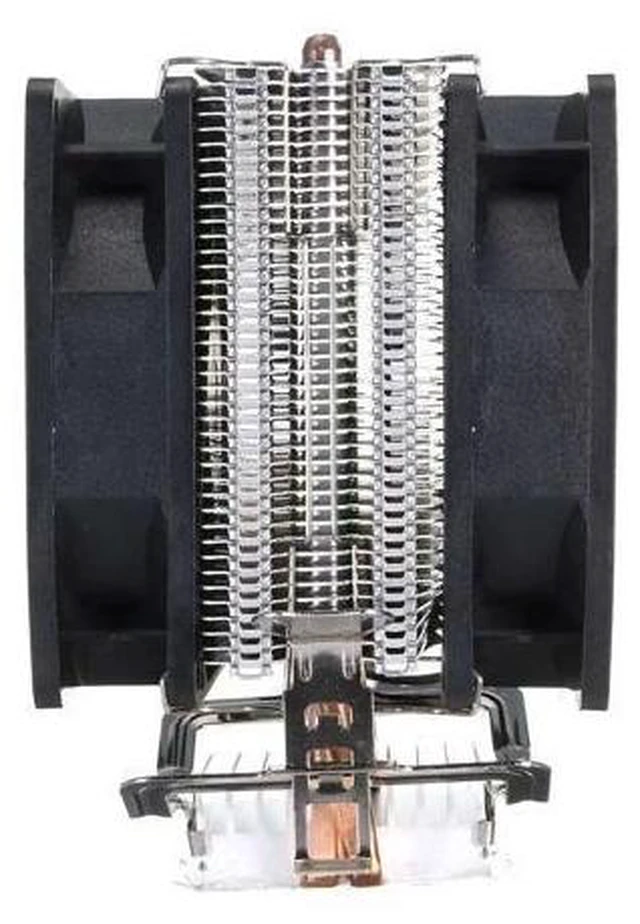 Alt view image 10 of 10 - Cooler Fan Hydraulic Dual Heatpipe CPU Fans Cooling Heatsink For Intel LGA775/1156/1155 AMD for AM4 Ryzen for Pentium