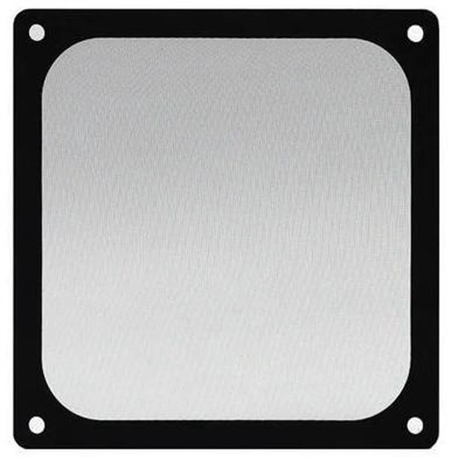 Alt view image 10 of 11 - 12CM Magnetic Frame Black Mesh Dust Filter PC Cooler Fan Filter with Magnet , 120x120mm Dustproof Computer Case Cover